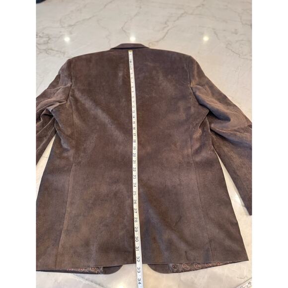 Chaps Ralph Lauren Blazer 46R 33 Length 2 Button Academia Corduroy Sports Jacket - Picture 5 of 6